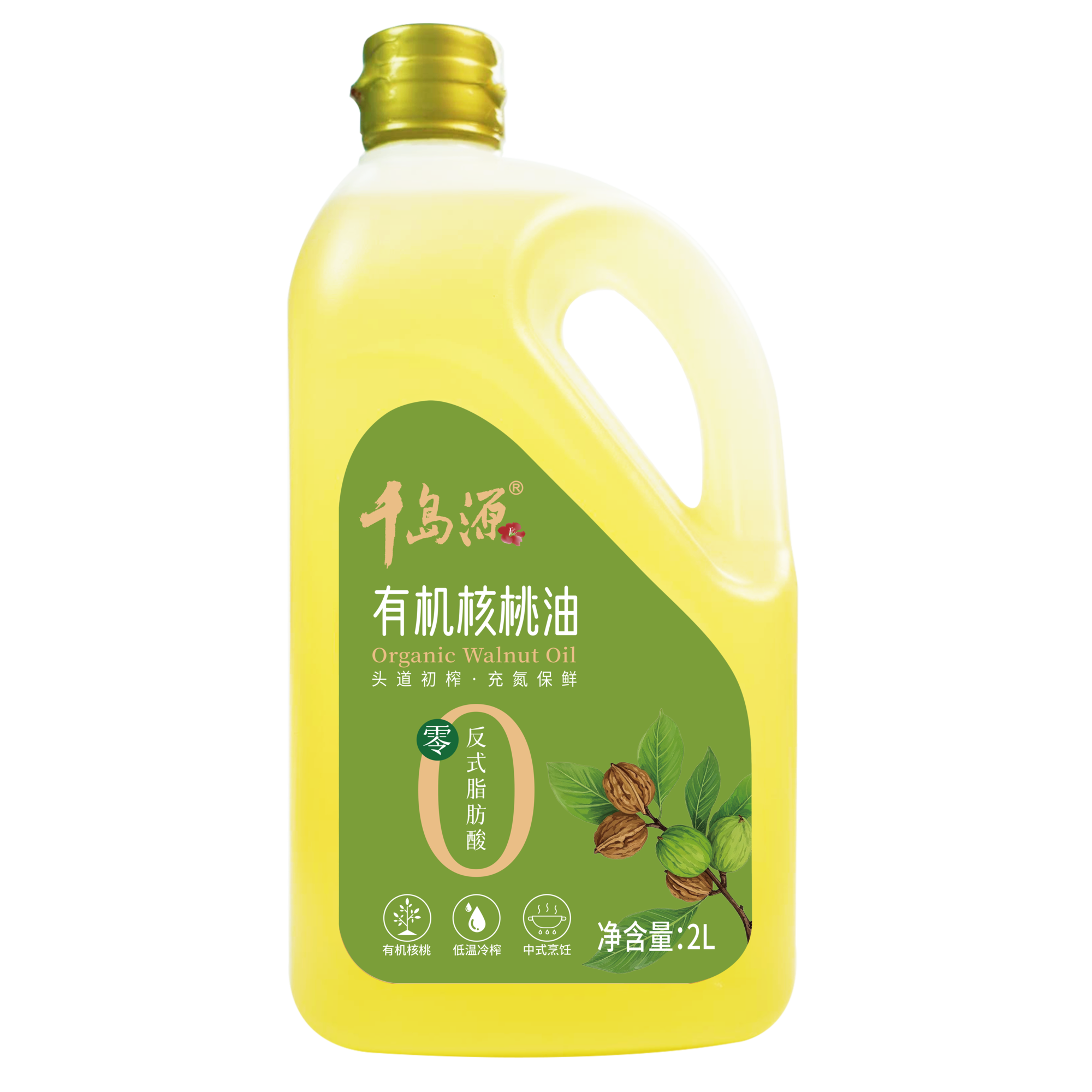 有機核桃油 2L